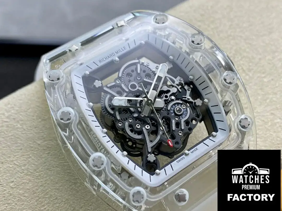 Richard Mille RM35-02 RM Factory Transparent Strap