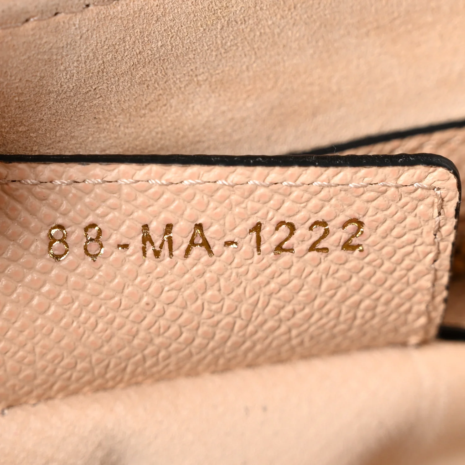 Grained Calfskin Saddle Bag Fard