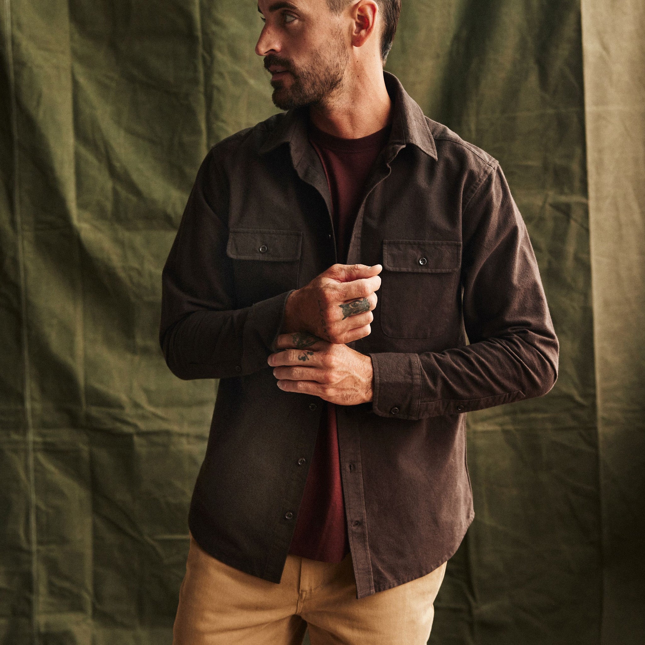 La chemise Yosemite dans la terre