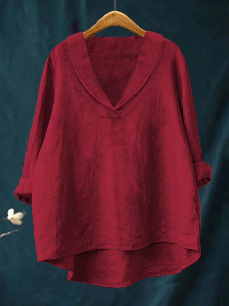 Samantha | Élégante blouse d'été Linne