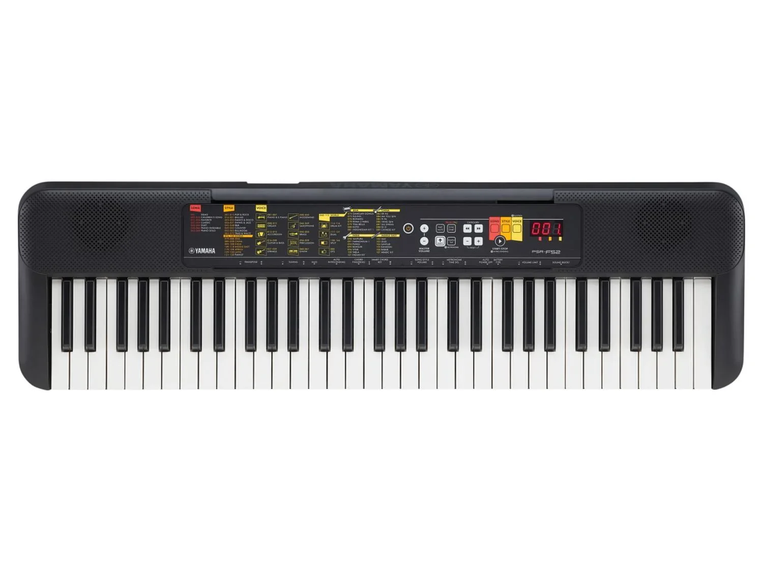 YAMAHA Clavier numrique PSR-F52