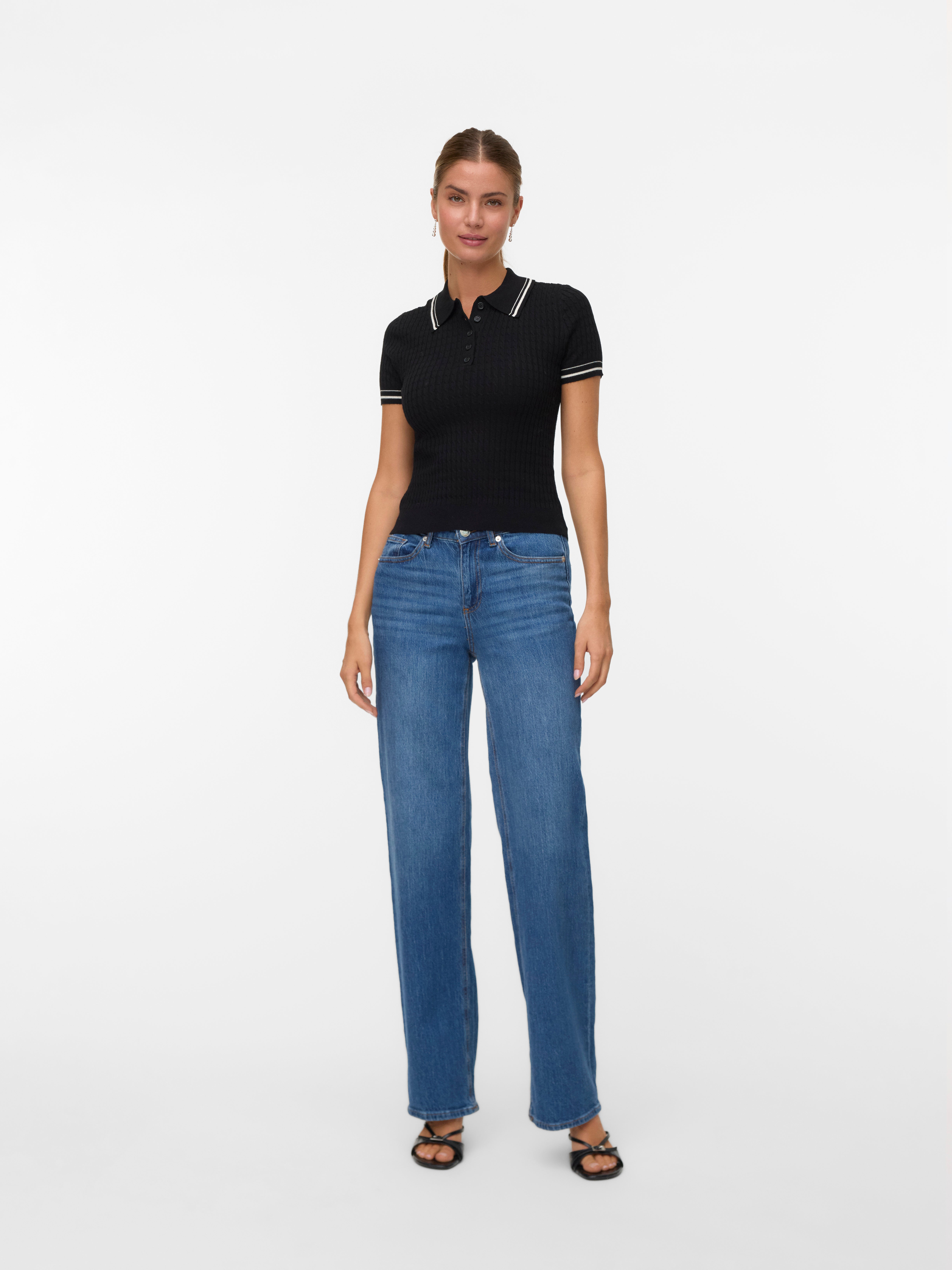 VERO MODA® VMSILLA Knitted pullover