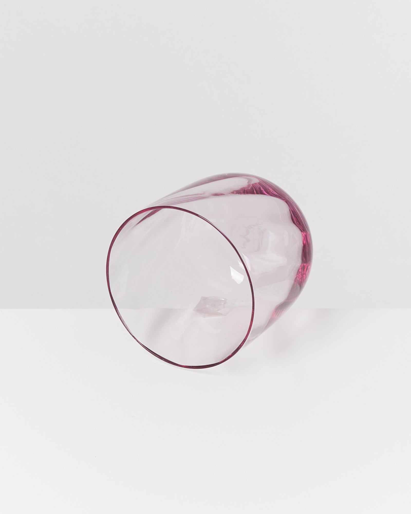 CALMA - SMALL GLASS SWIRL PURPLE
