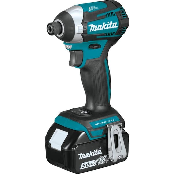 18V LXT Lithium Ion Brushless Cordless Combo Kit (Hammer Drill/ Impact Driver/ Circular Saw/ Flashlight) 5 0Ah Image 8