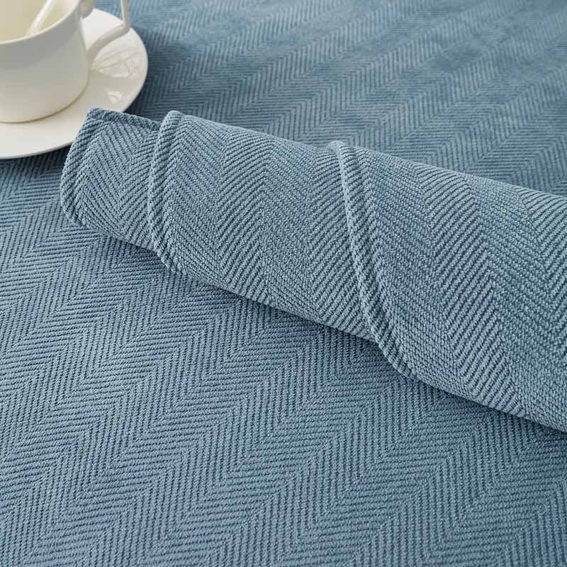 Herringbone Cushion Chenille Waterproof & Antifouling Pillow