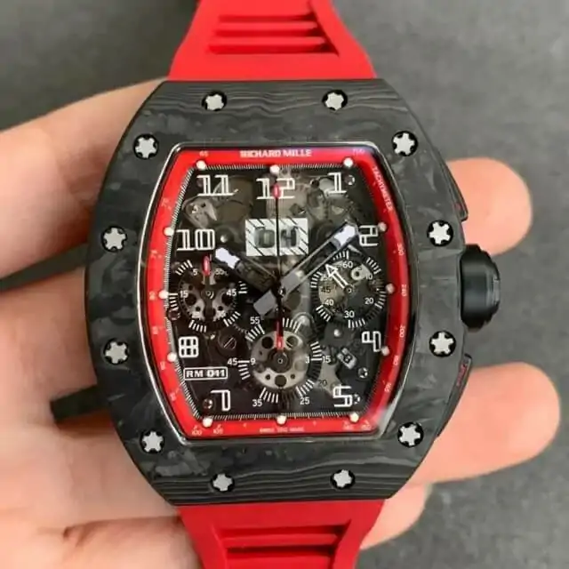 Richard Mille RM-011 KV Factory Carbon Fiber Case
