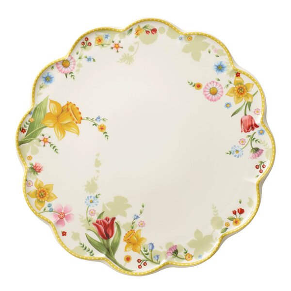 Spring Awakening serveringsfat 33 cm flerfarget