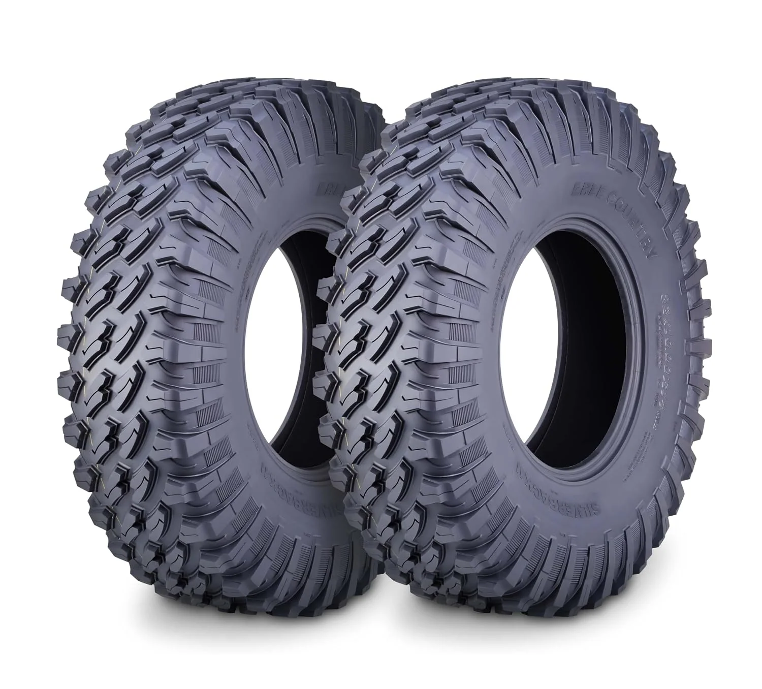 Free Country UTV SXS Tires 32X10R14 8PR SILVERBACK All Terrain 10630, Set 2