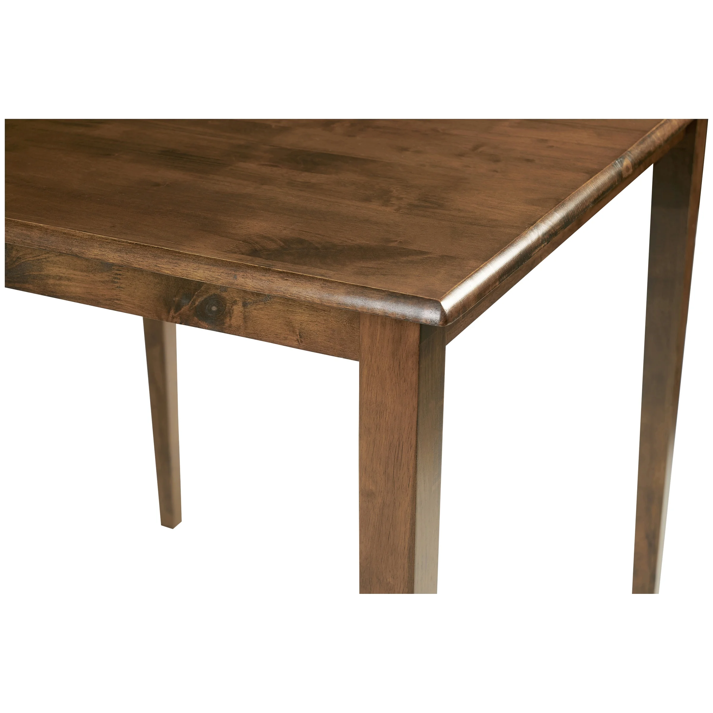5 Piece Mission Counter Height Dining Set, Solid Wood, Cherry Color for Indoor(Cherry) Image 6