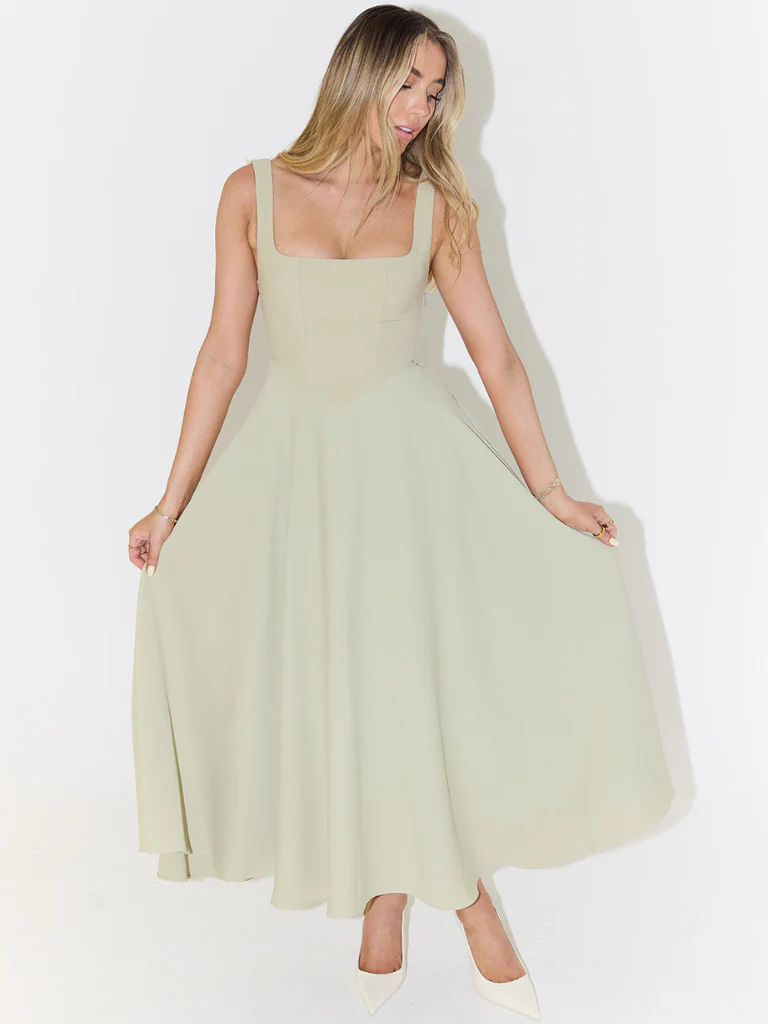 Robe Midi Classique pour Femme