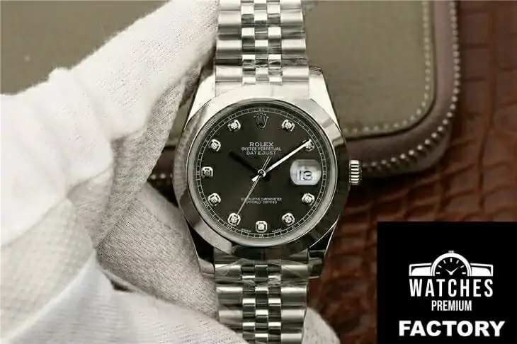 Rolex Datejust M126300 EW Factory Diamond-set Dial