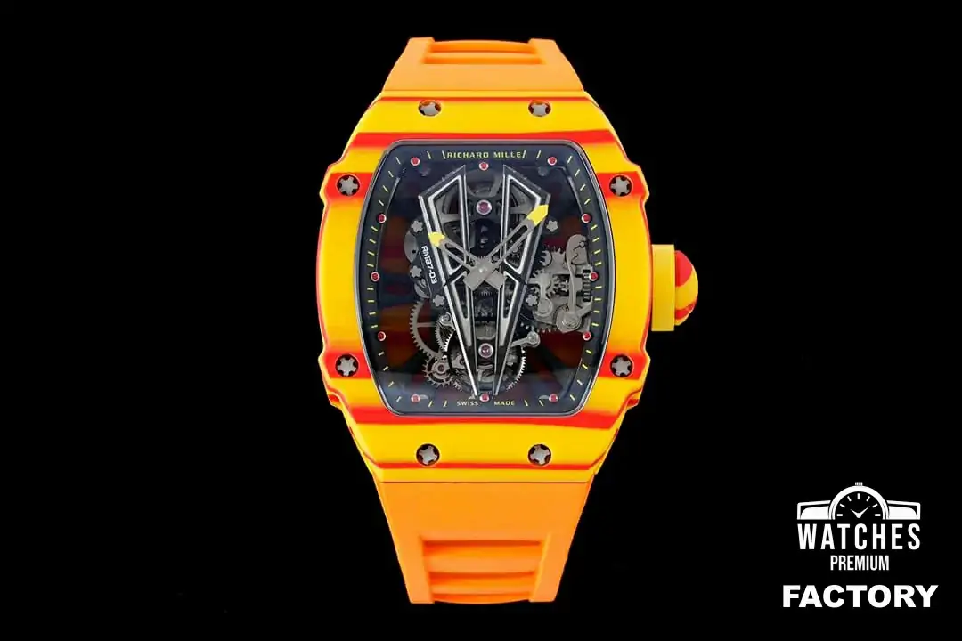 Richard Mille RM27-03 Rafael Nadal Tourbillon RM Factory Orange Strap