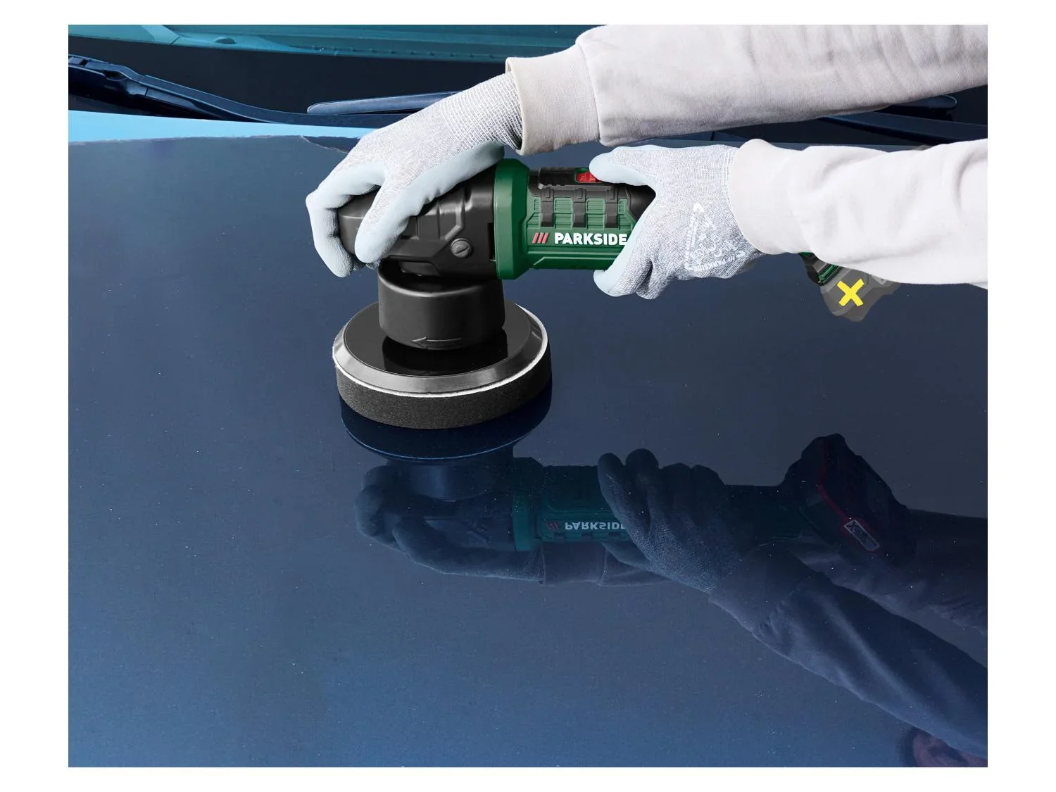 PARKSIDE Polisseuse sans fil PPMA 20-Li C4, 20 V