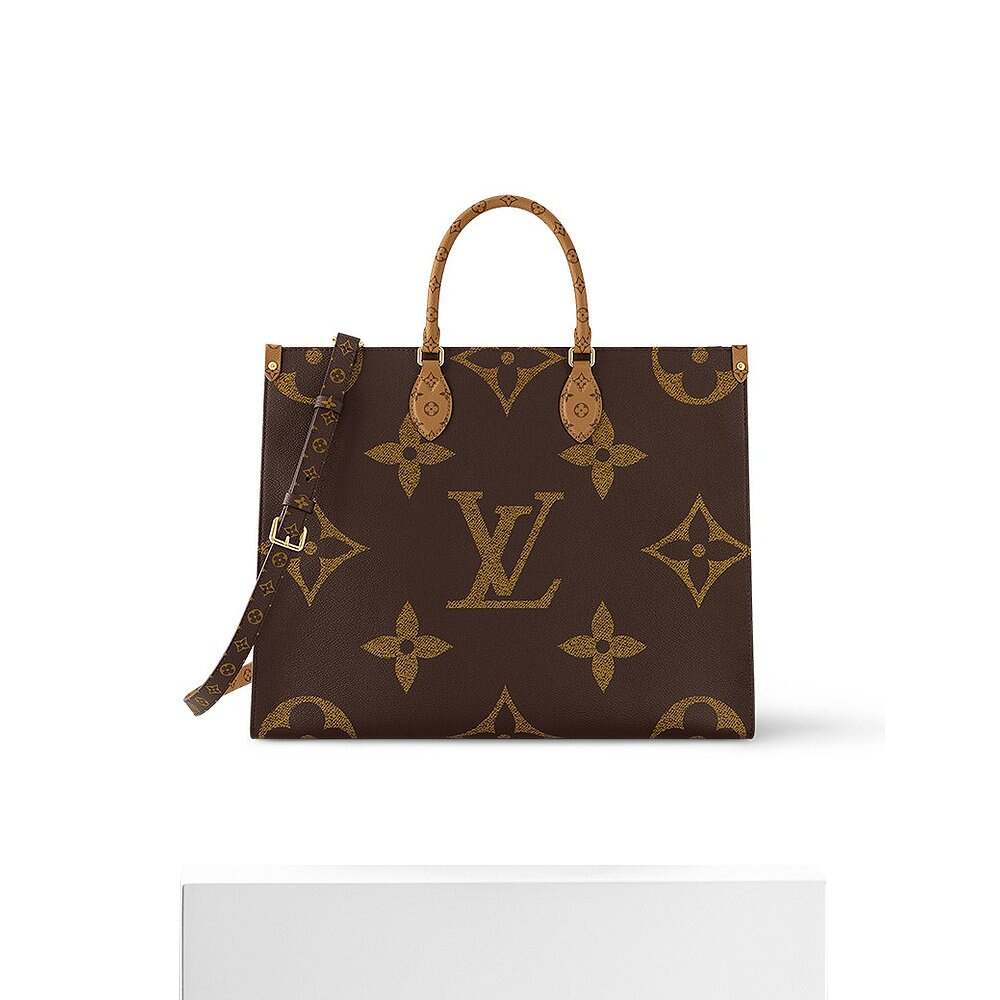 LV 2024新作 レディース ブラウン モノグラム キャンバス 取り外し可能なショルダーストラップ付き ハンドバッグ  