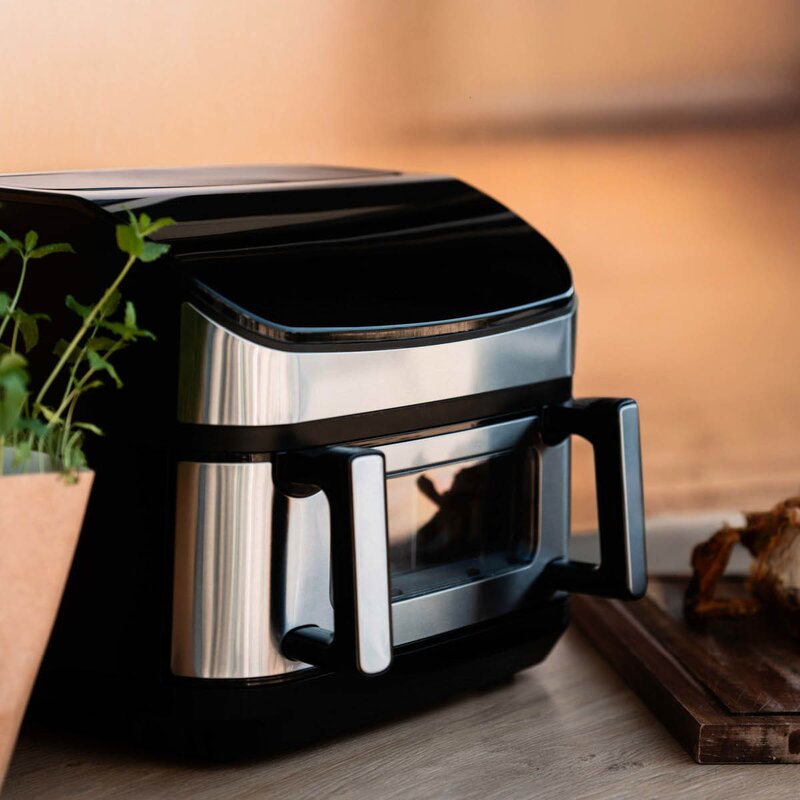 DualFry Fusion airfryer 10,5L svart