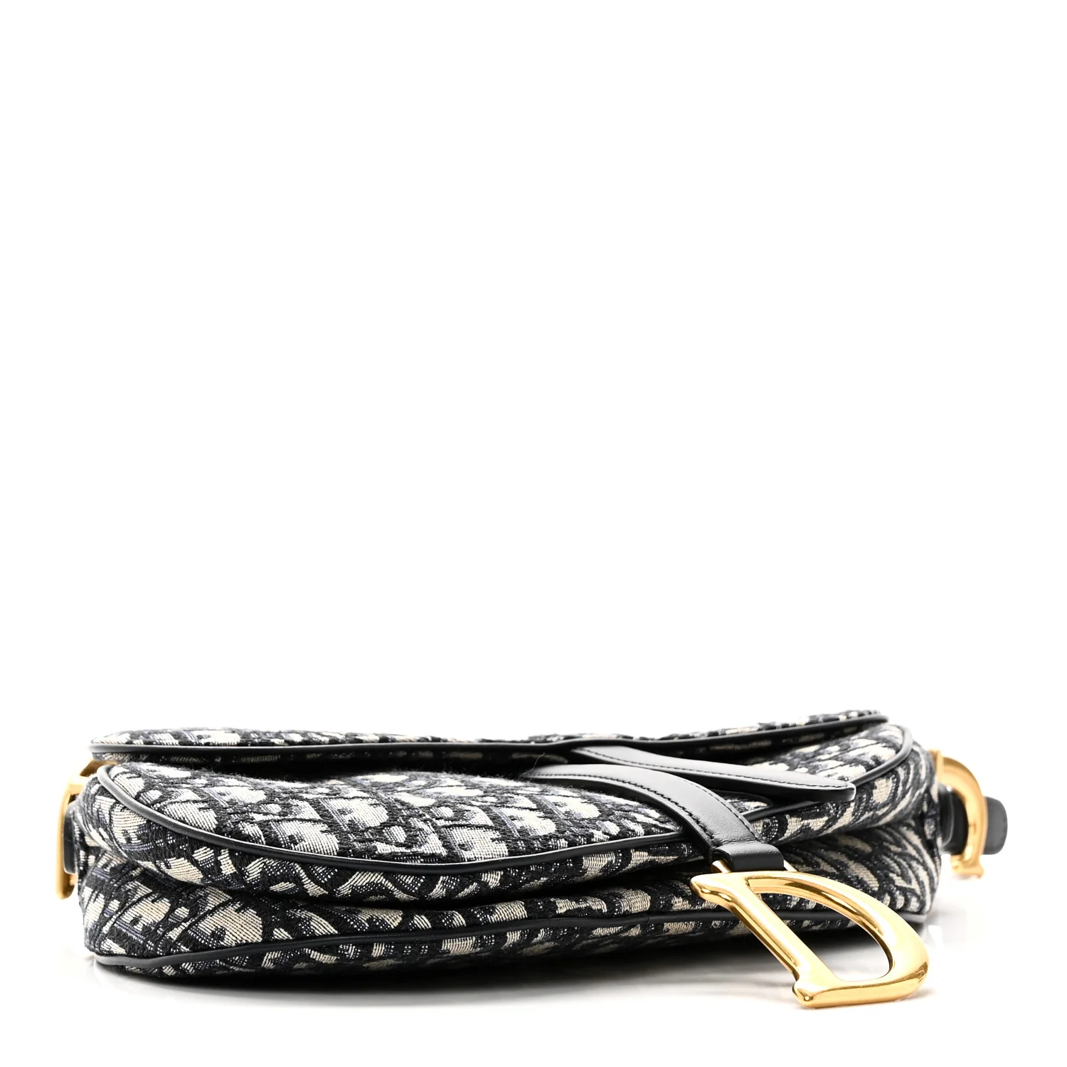 Oblique Saddle Bag Blue