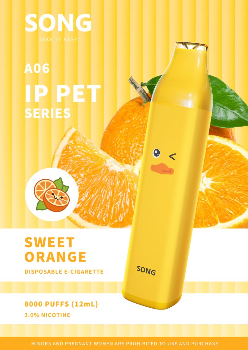 SONG A06-IP Pet 8000 Puffs - Minimum Order of 5 Pieces