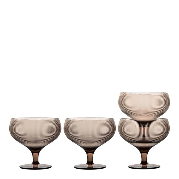 Billi champagneglass 40 cl 4 stk brun