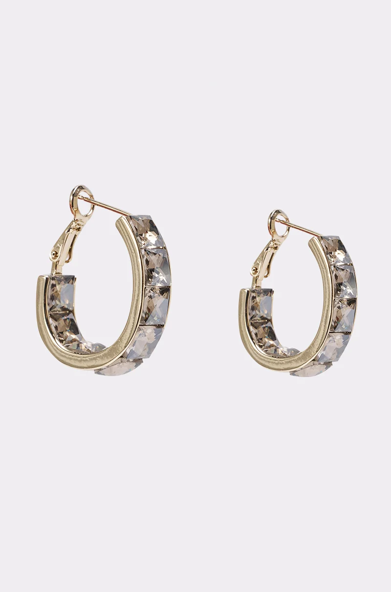 GLITZ AND GLAM GOLD EARRING - Akira Store