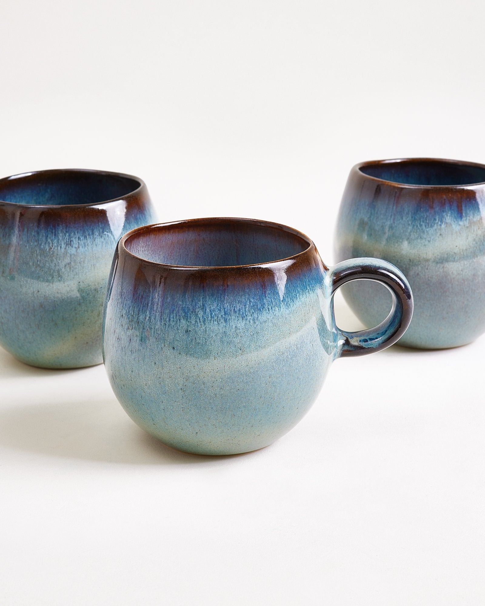 MADEIRA - SMALL MUG GREEN-BLUE SET OF 4