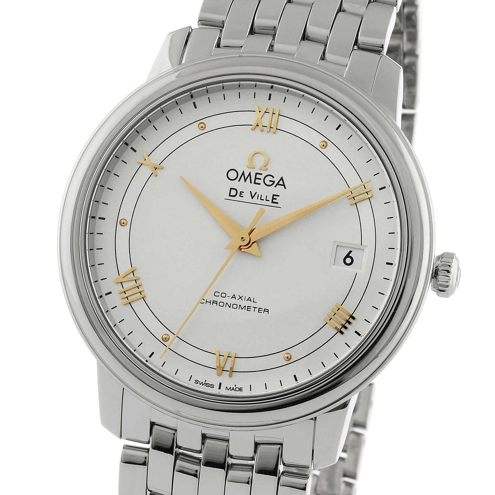 Omega De Ville Prestige Mens 36.8mm Co-Axial Watch-P17331203