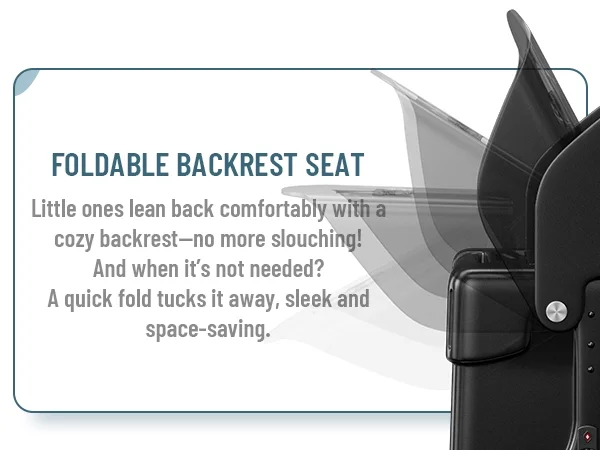 20 Inch Carry On TSA Lock Luggage with Foldable Seat for Kids Adult,Lockable Spinner Wheels Free Luggage Cover and Safety Seatbelt Travel Suitcase Image 5