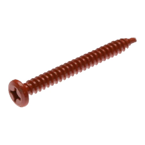 Elevate 7 in Heavy-Duty Roofing Fastener (Self-Drilling Screw), Red, 500/Box