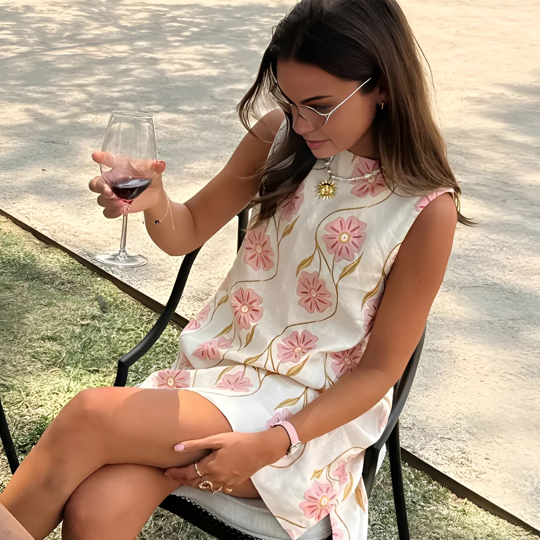 Kemberly - Robe chic sans manches