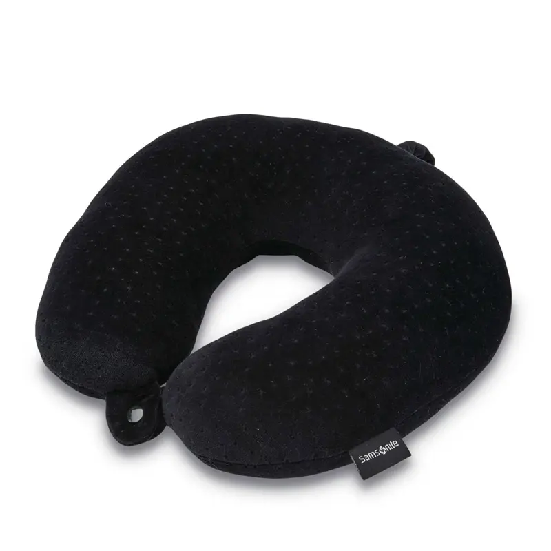 Black Comfort Neck Pillow Travel Comfort | 7123-PNUZY - SAMSONITE OUTLET