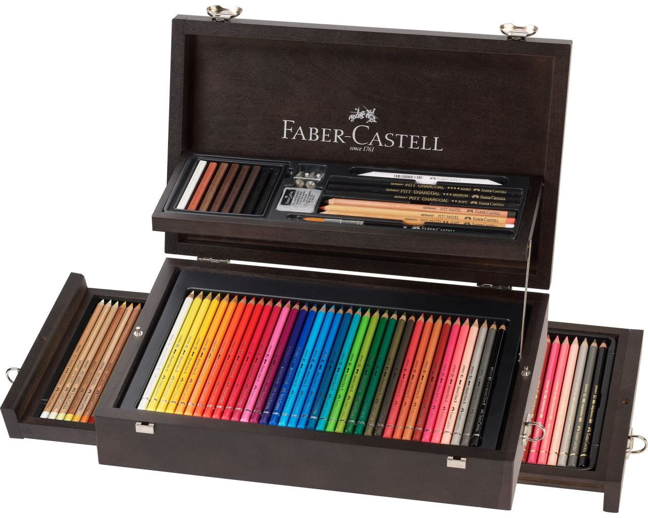 Coffret en bois Art & Graphic Collection 125 pièces