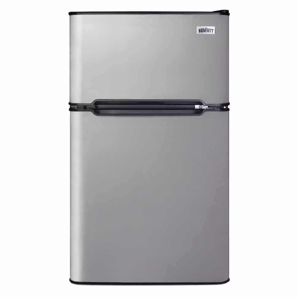 19" Wide 2-Door Refrigerator-Freezer(Stainless Steel)
