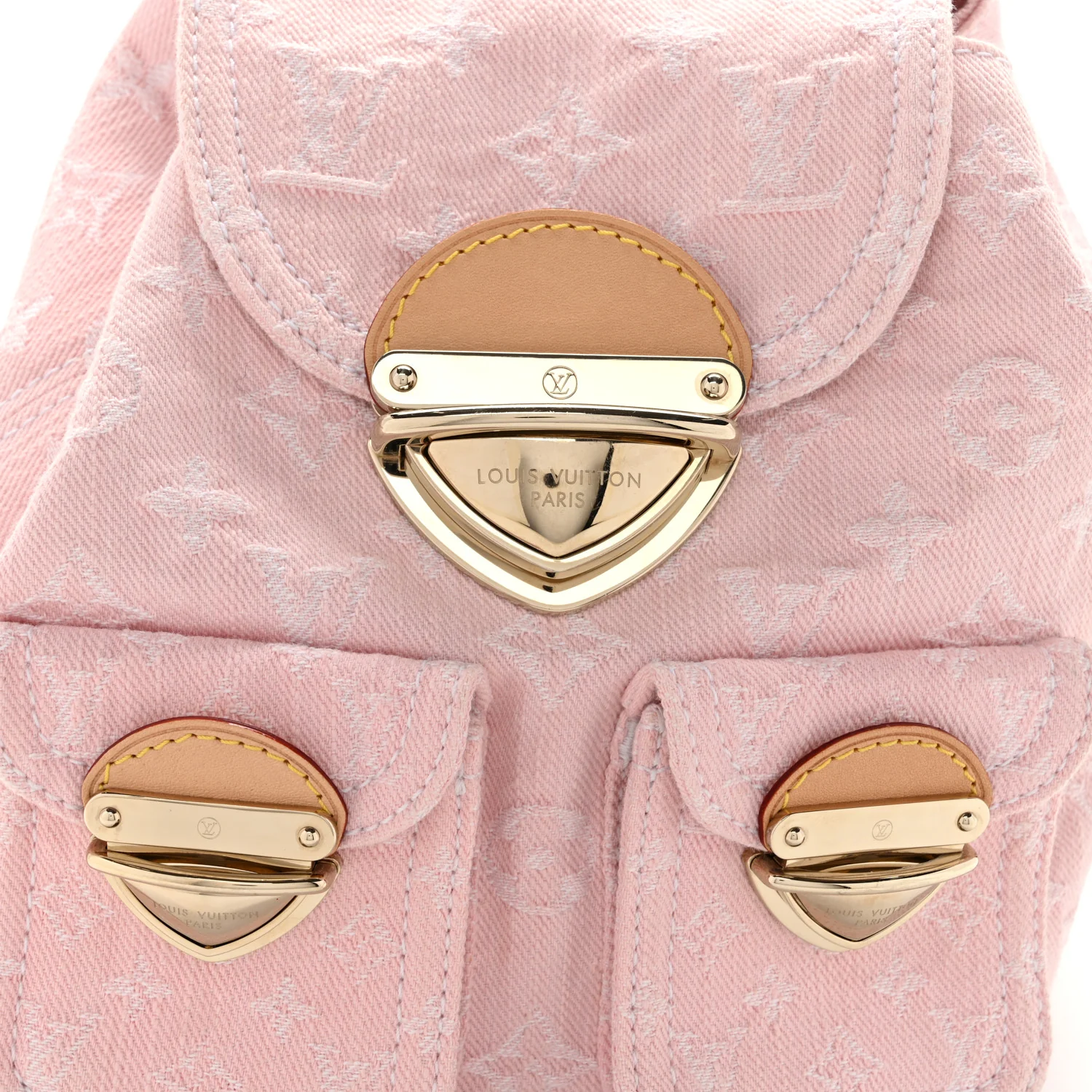 Denim Venice Backpack Washed Pink