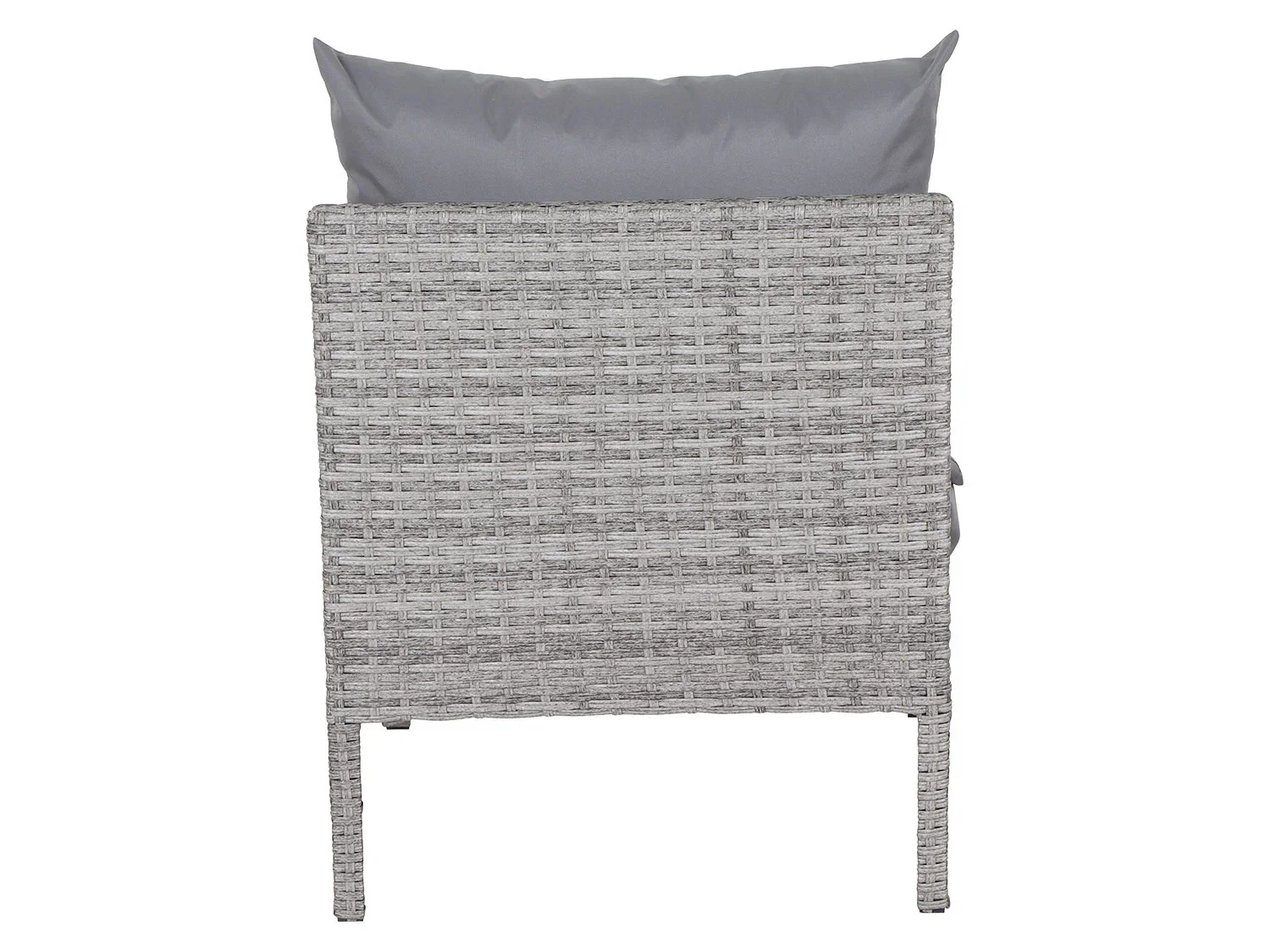 Gardamo Ensemble de jardin Vigo Lounge, 4 pices, gris