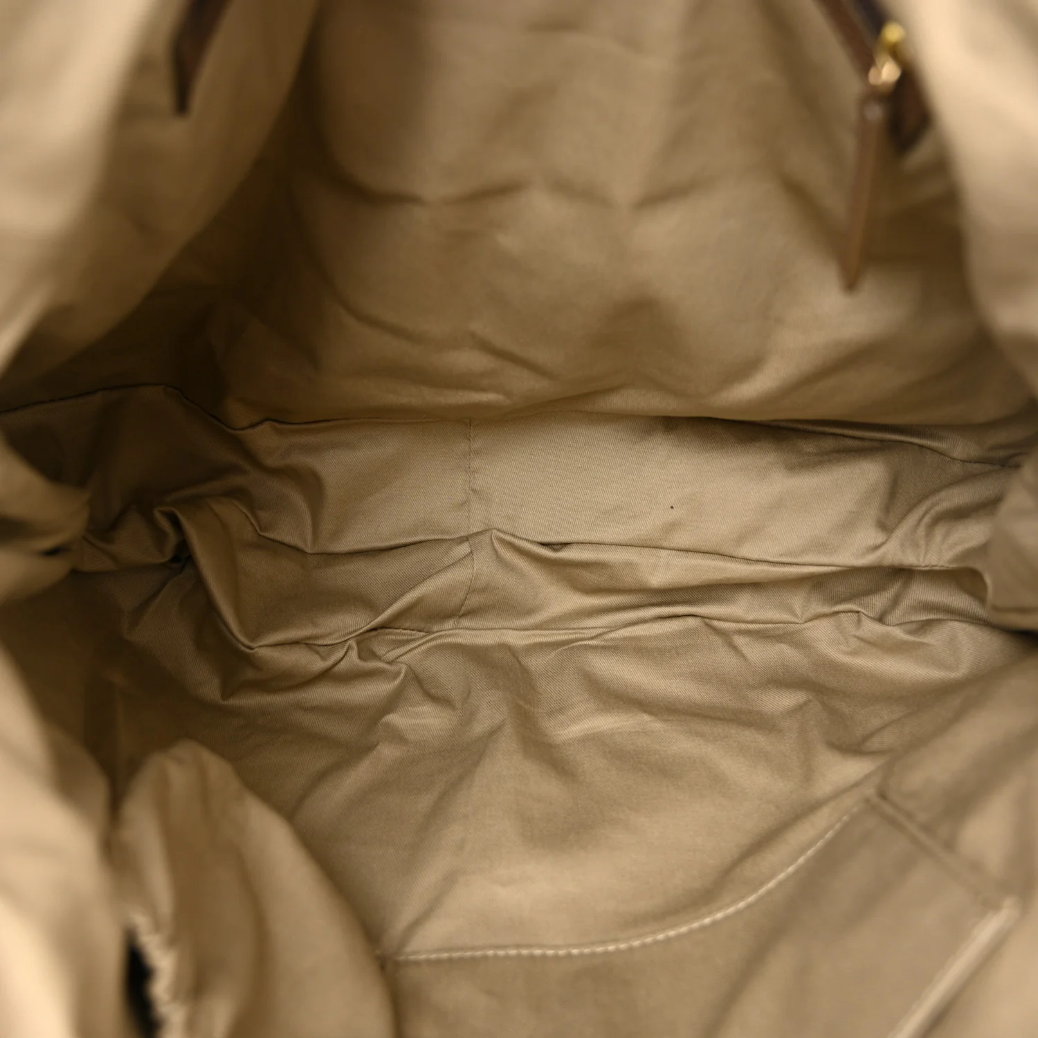 Calfskin Double Handles Hobo Brown