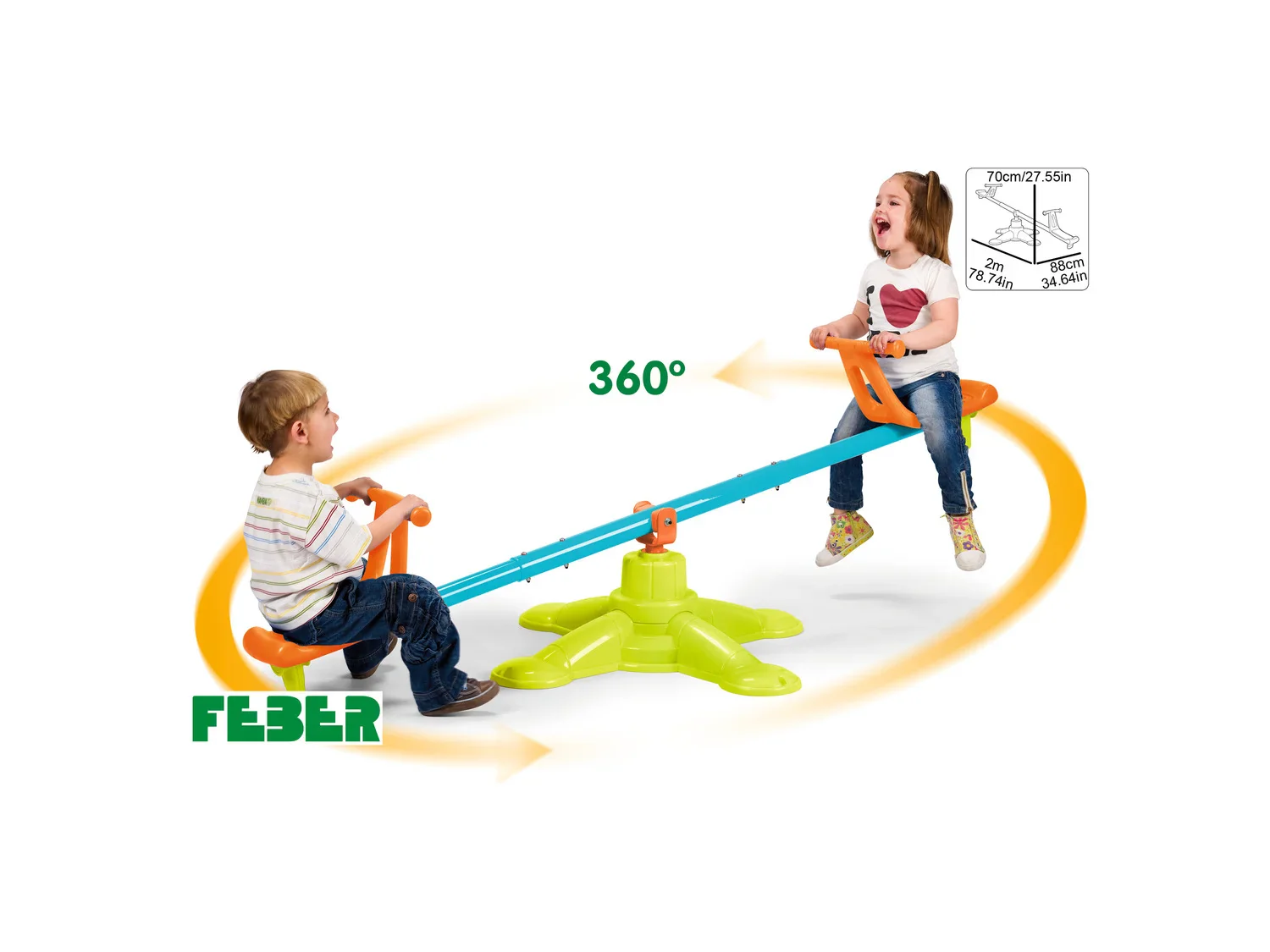 FEBER Bascule Twister Seesaw