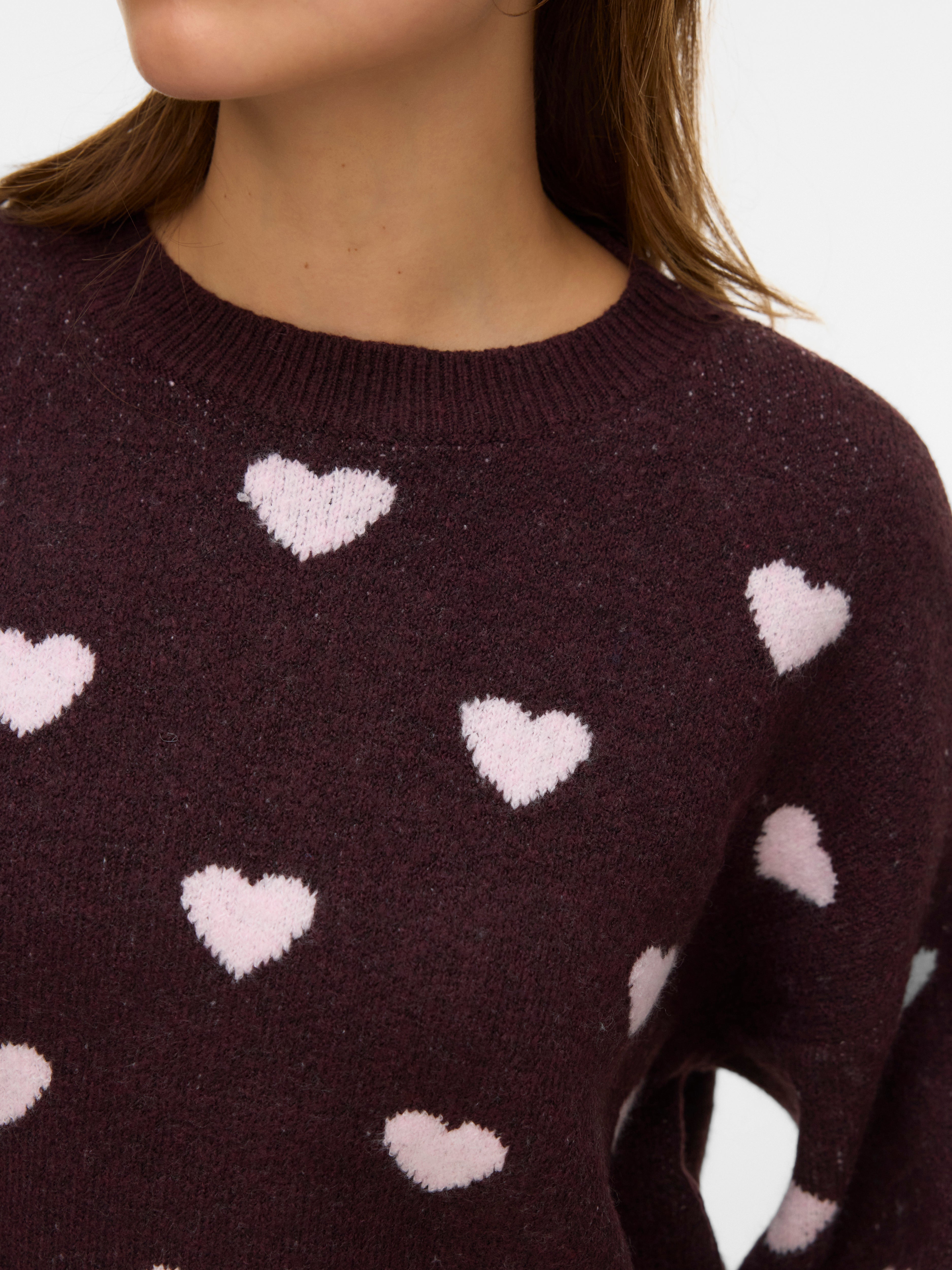 VERO MODA® AWHEART Knitted pullover