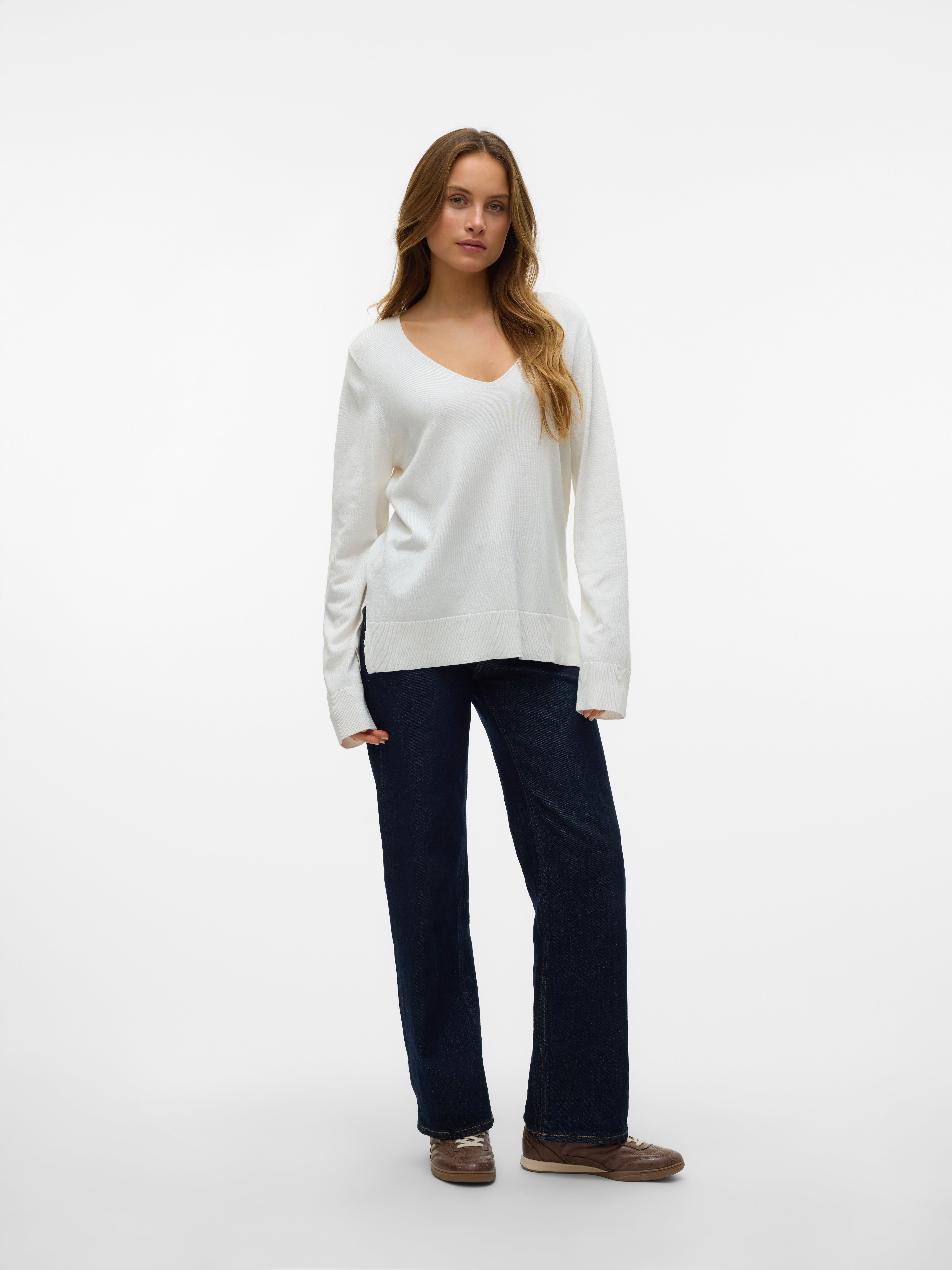 VERO MODA® VMSILJE Knitted pullover