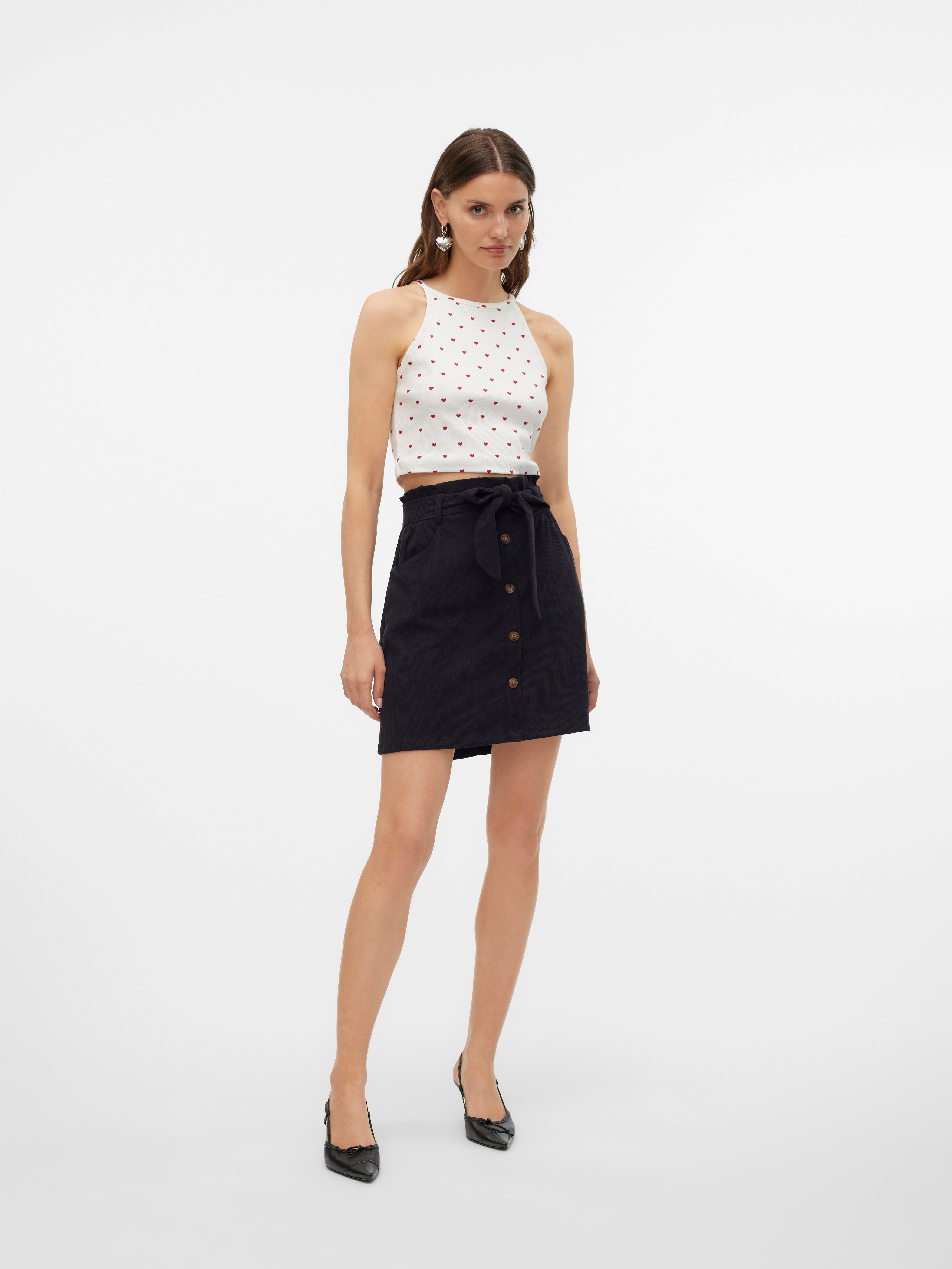 VERO MODA® VMVILJA Corduroy High waist Short skirt