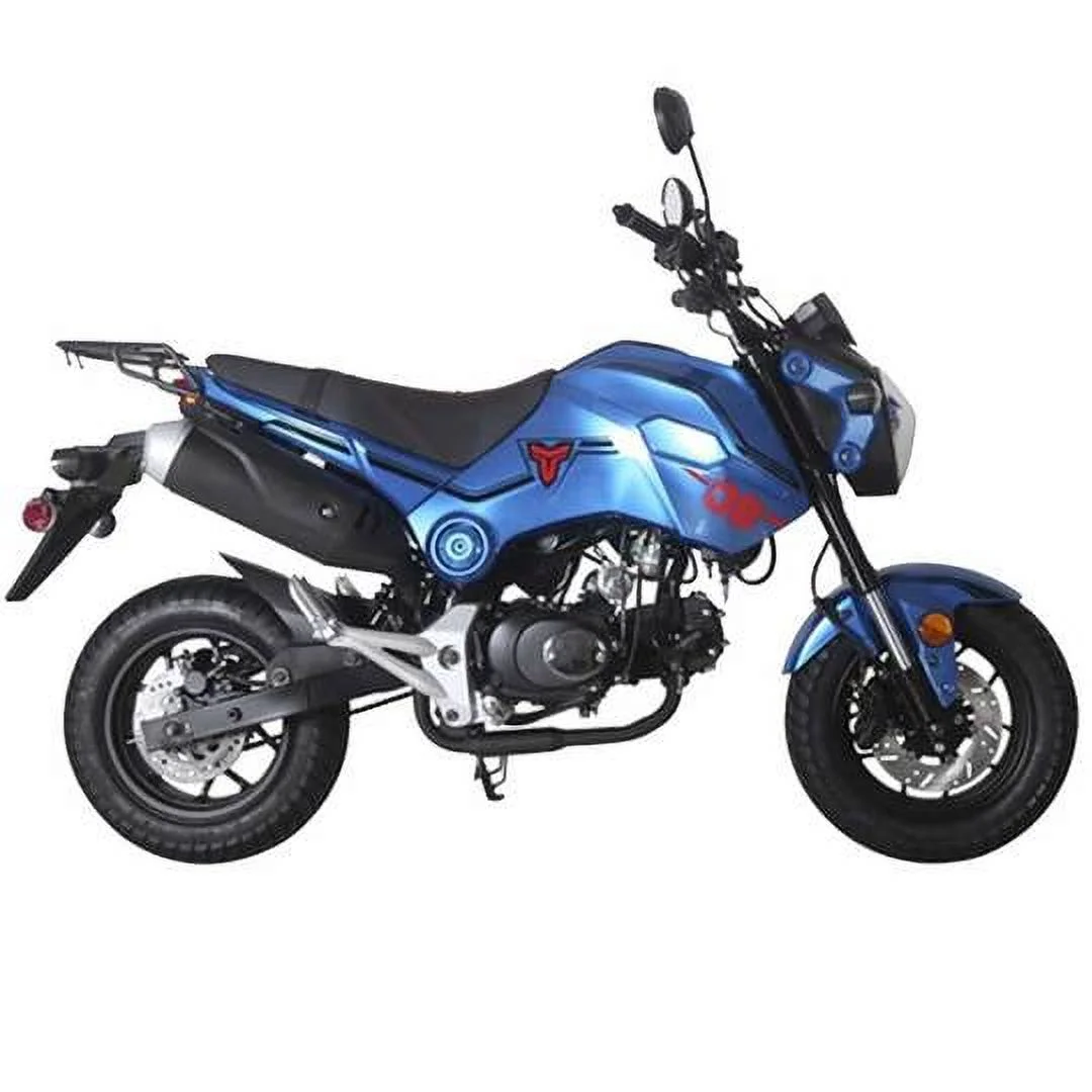 TAO TAO HELLCAT 125cc Motorcycle Gas Pit Bike Dirtbike 125 Motorcycle for Adults and Youth - White Color