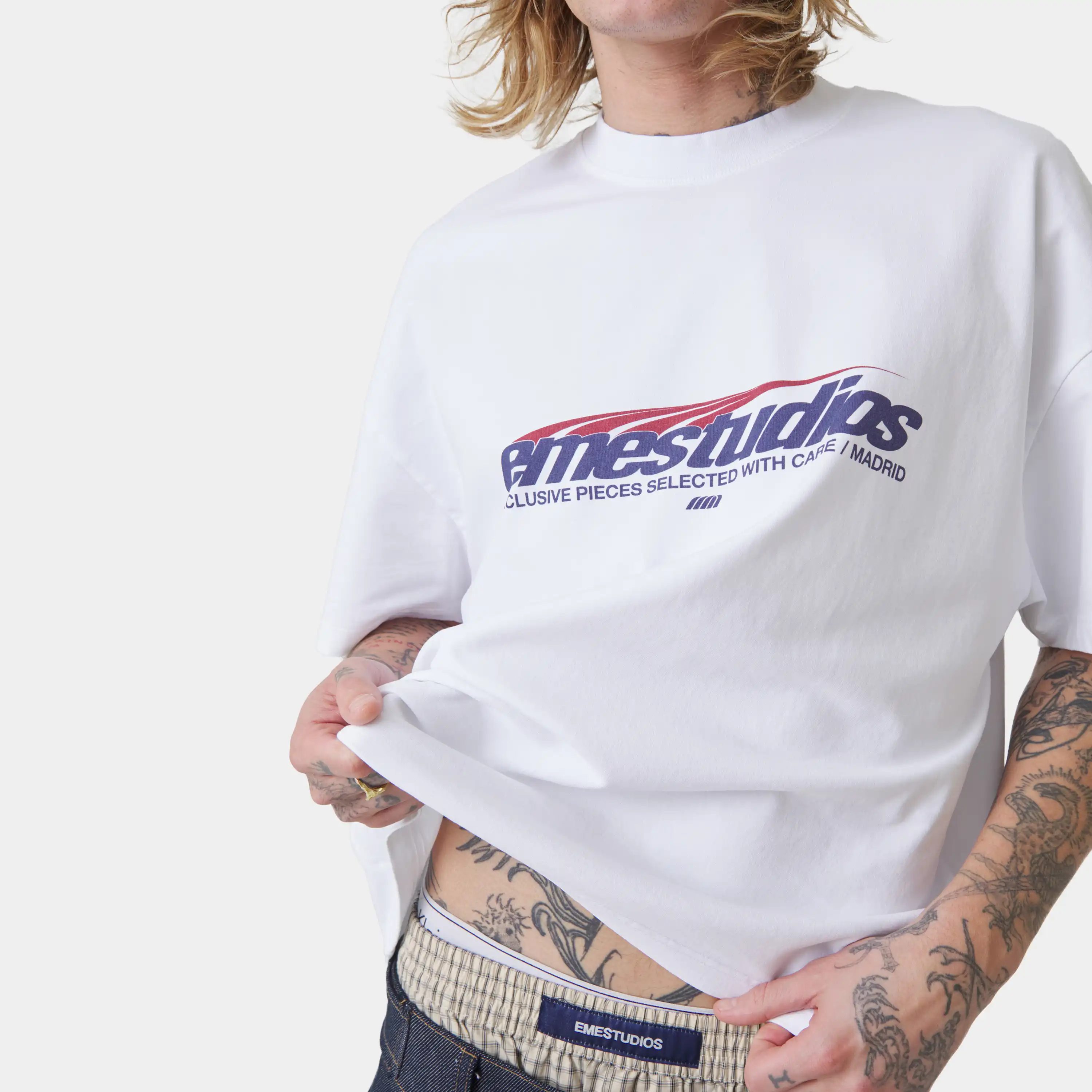 Exclusive Pearl Oversized Tee