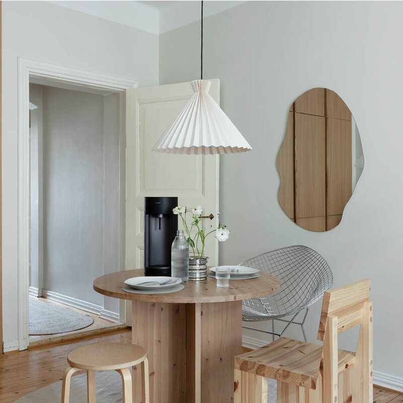 Glassy kullsyremaskin uten sylinder svart