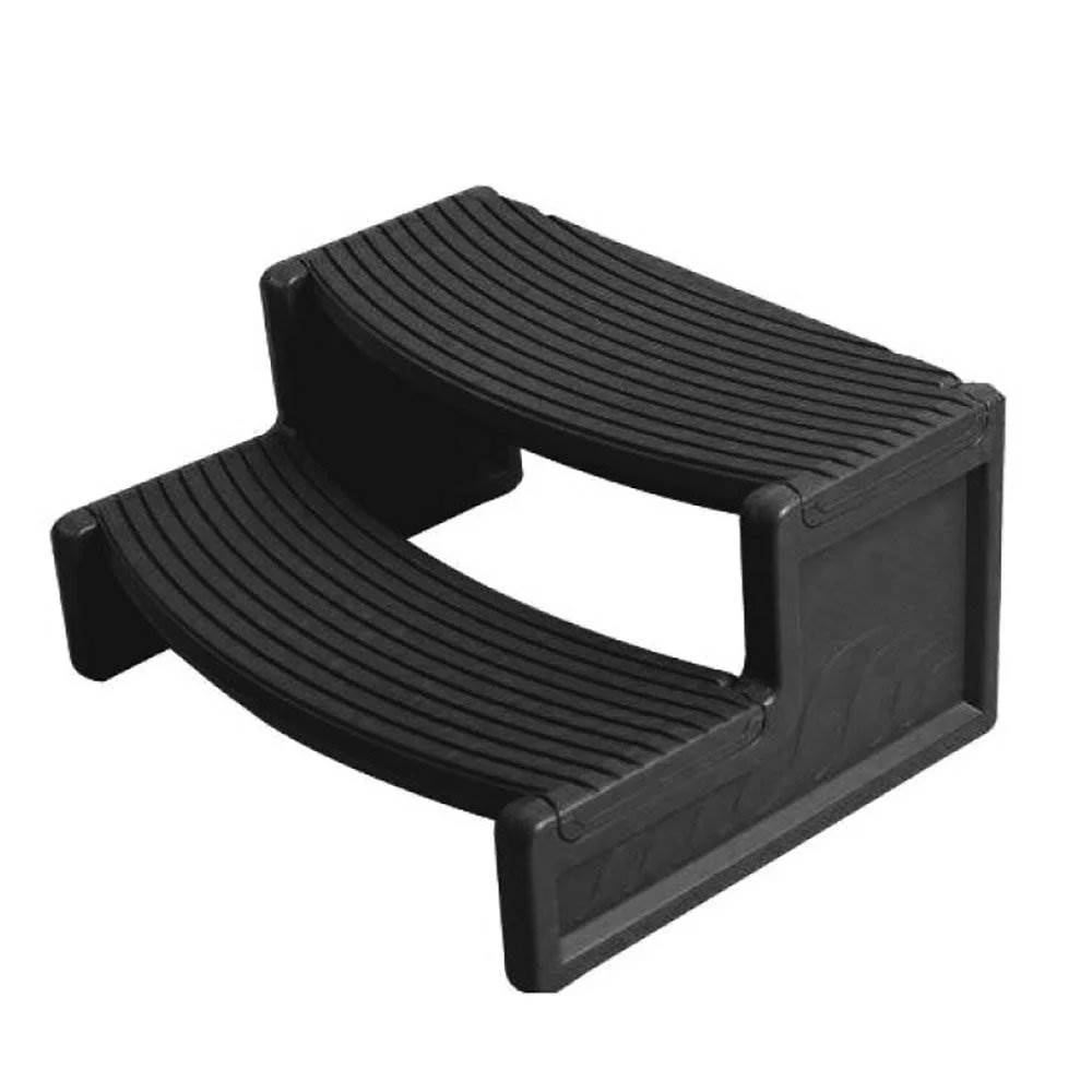 Resin Multi Purpose Spa and Hot Tub Handi Step Steps, Black