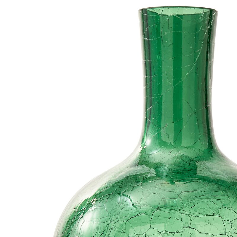 Ball Body vase S 32 cm mørk grønn