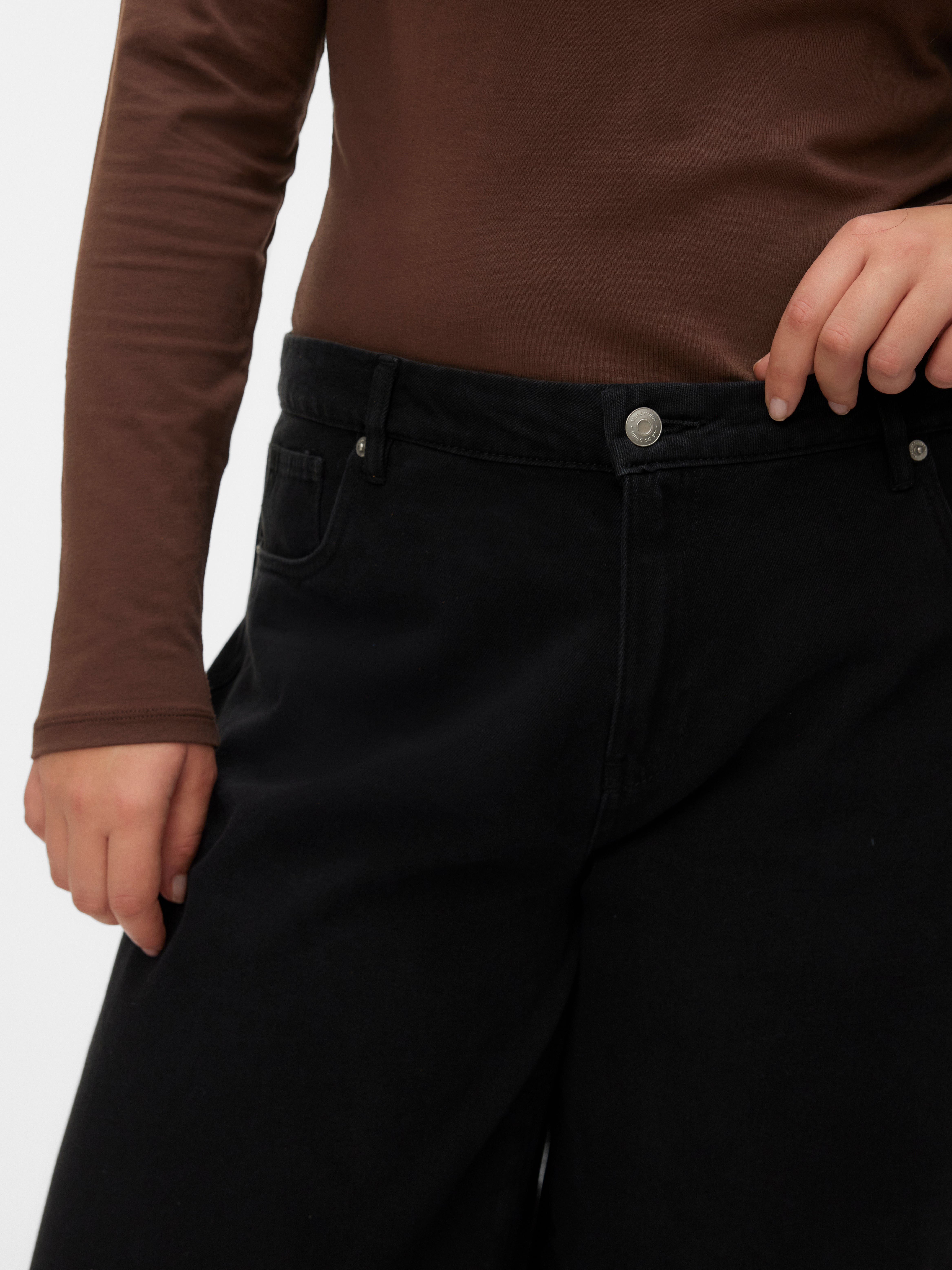 VERO MODA® VMCREMY Mid rise Wide Leg Fit Jeans
