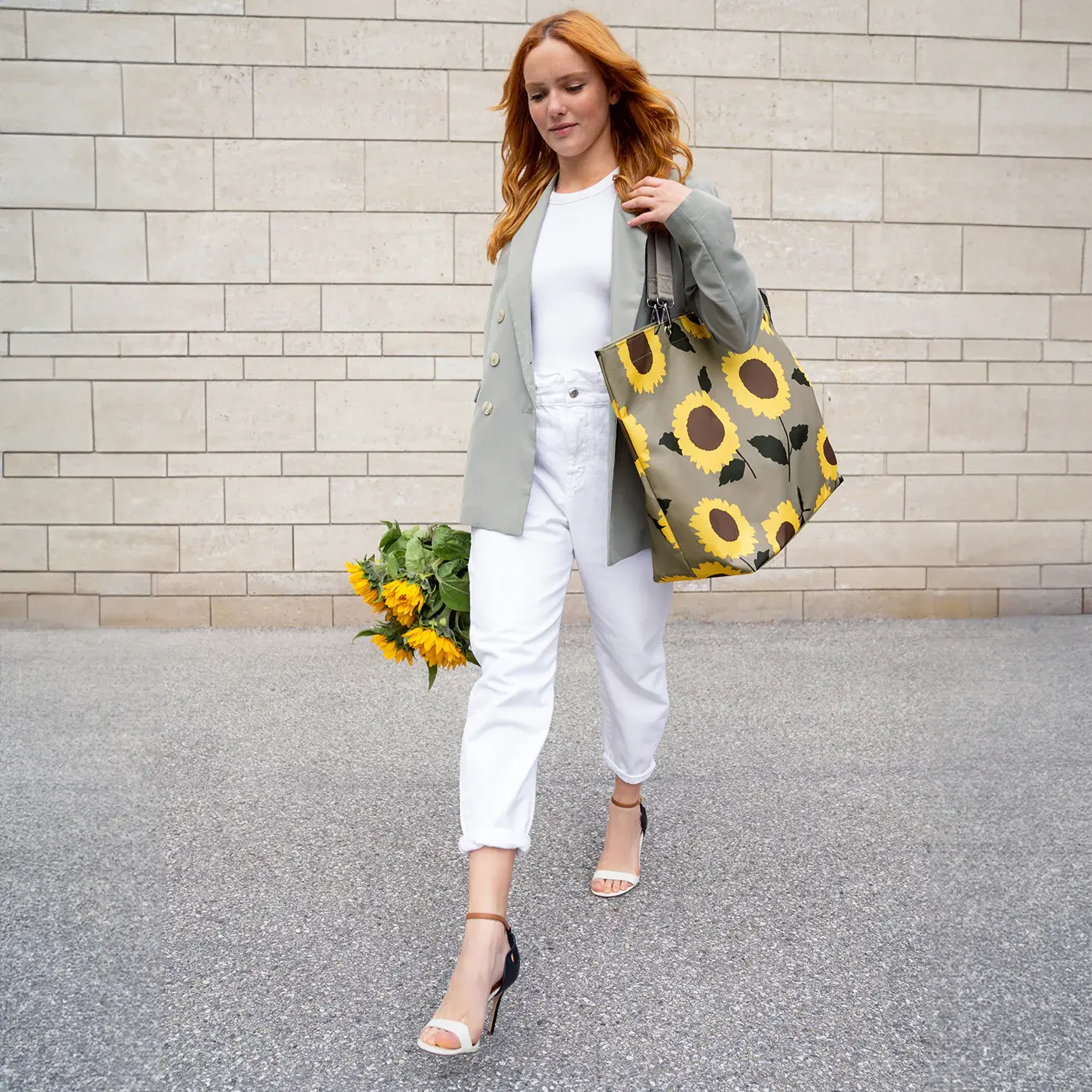 shopper XL sunflowers