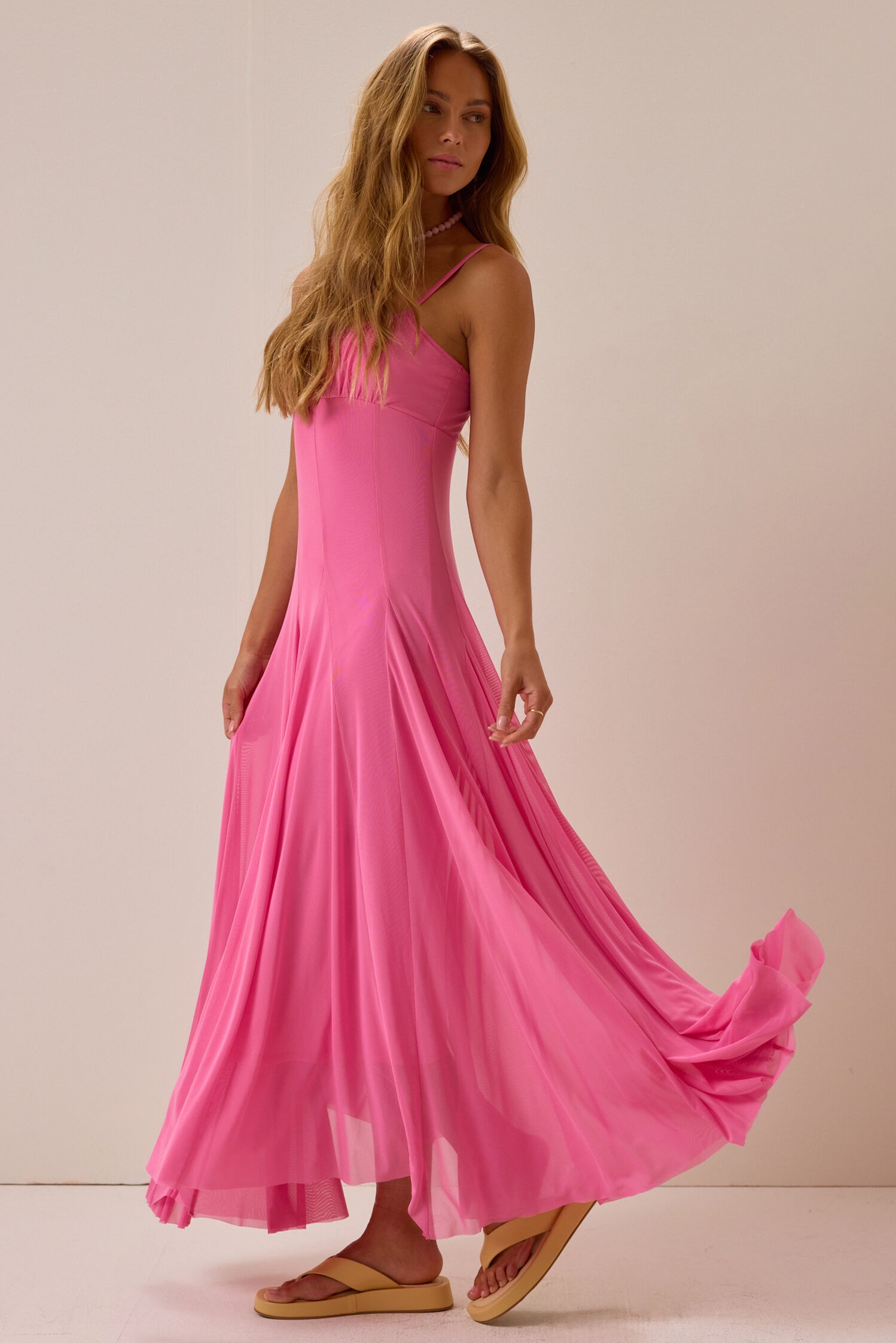 Bianka Drop Waist Maxi Dress