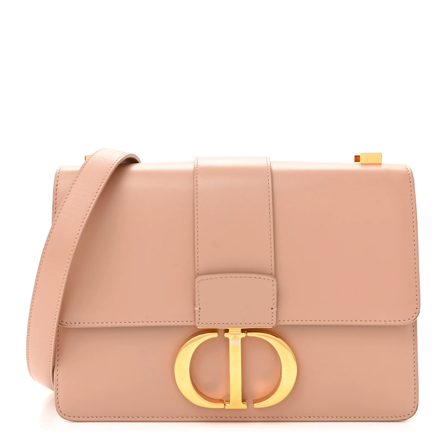 Box Calfskin 30 Montaigne Flap Bag Rose Des Vents