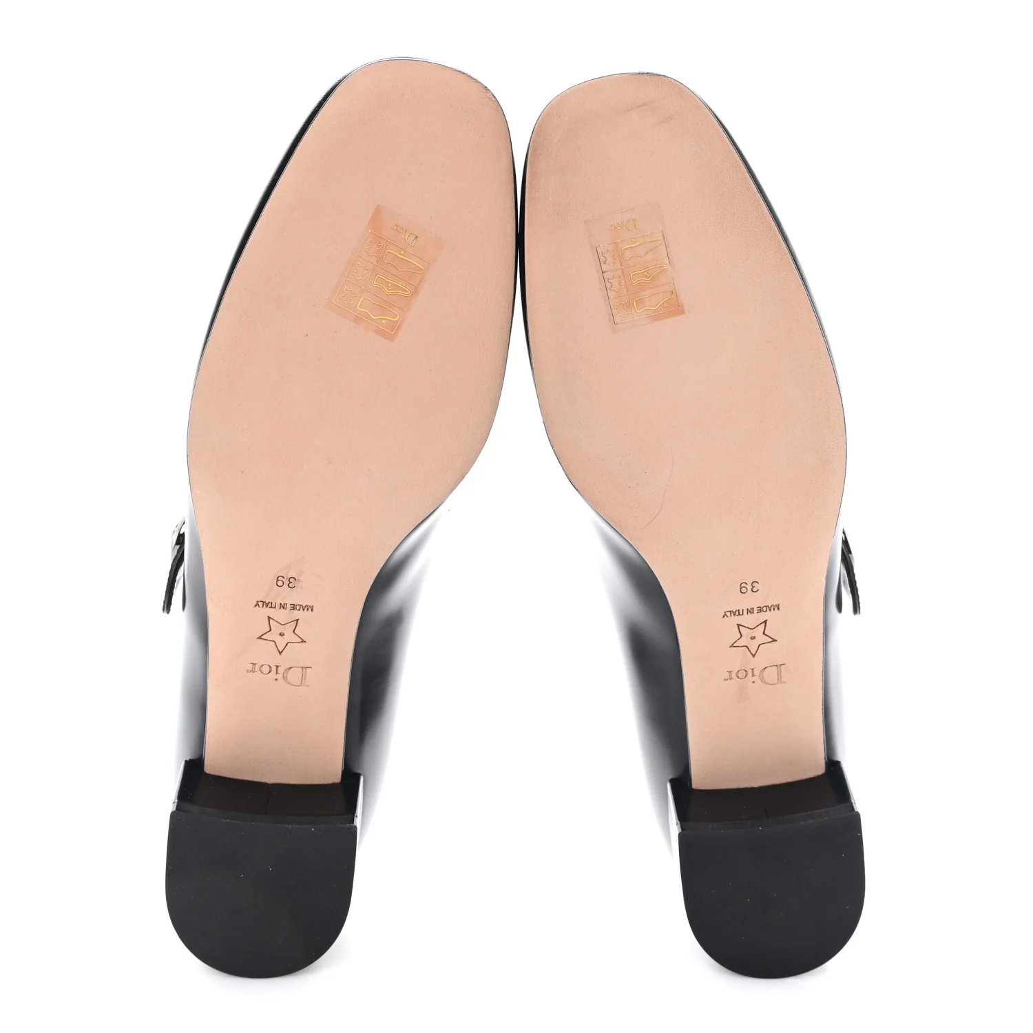 Brushed Calfskin Uniform 30mm Pumps 39 Black