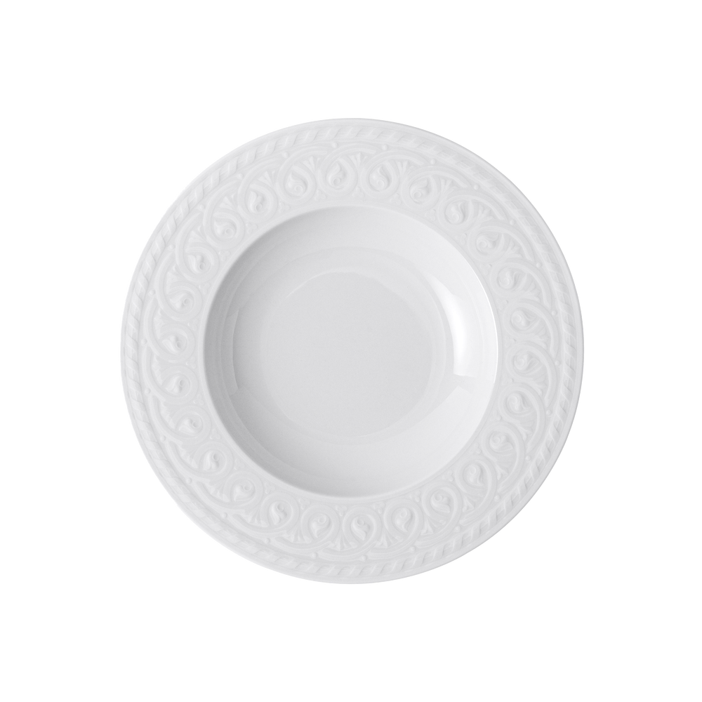 Cellini Soup bowl - White, 9.6'', Premium Porcelain