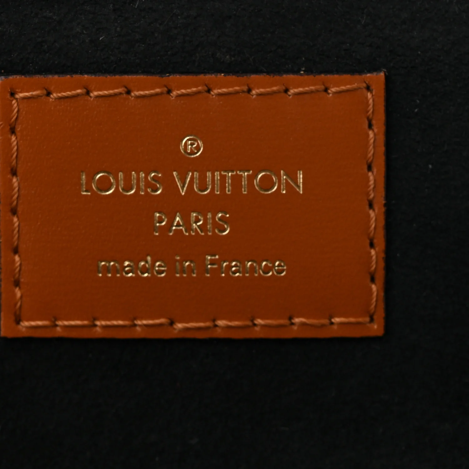 Denim Calfskin Reverse Monogram Malletage Alma BB Blue